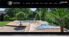 Desktop Screenshot of koteo.fr